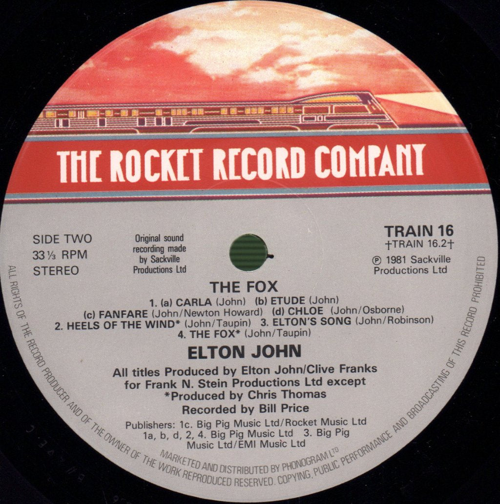 Elton John - Fox - Lp