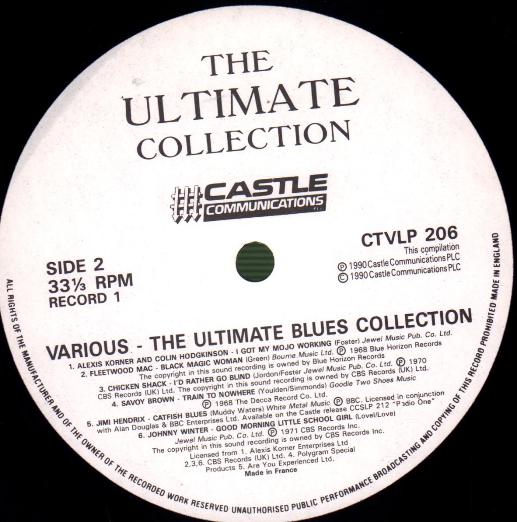 Various Artists - Ultimate Blues Collection - Lp