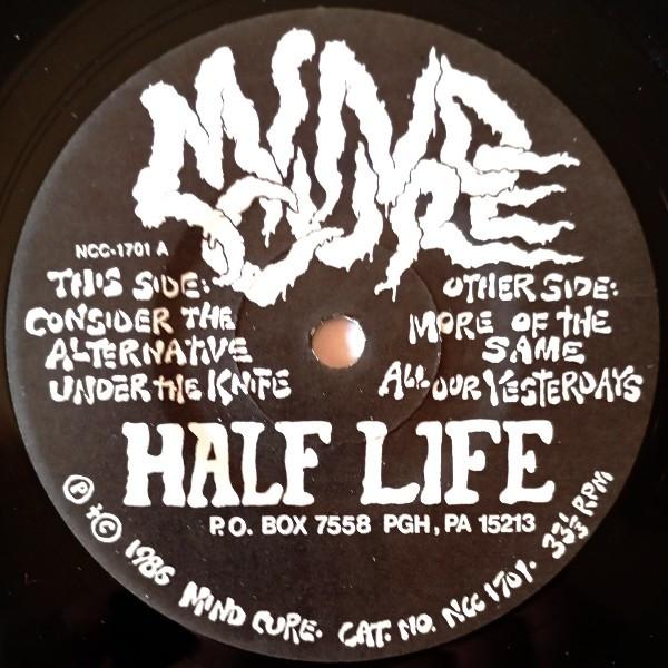 Half Life - Under The Knife - 7 Inch