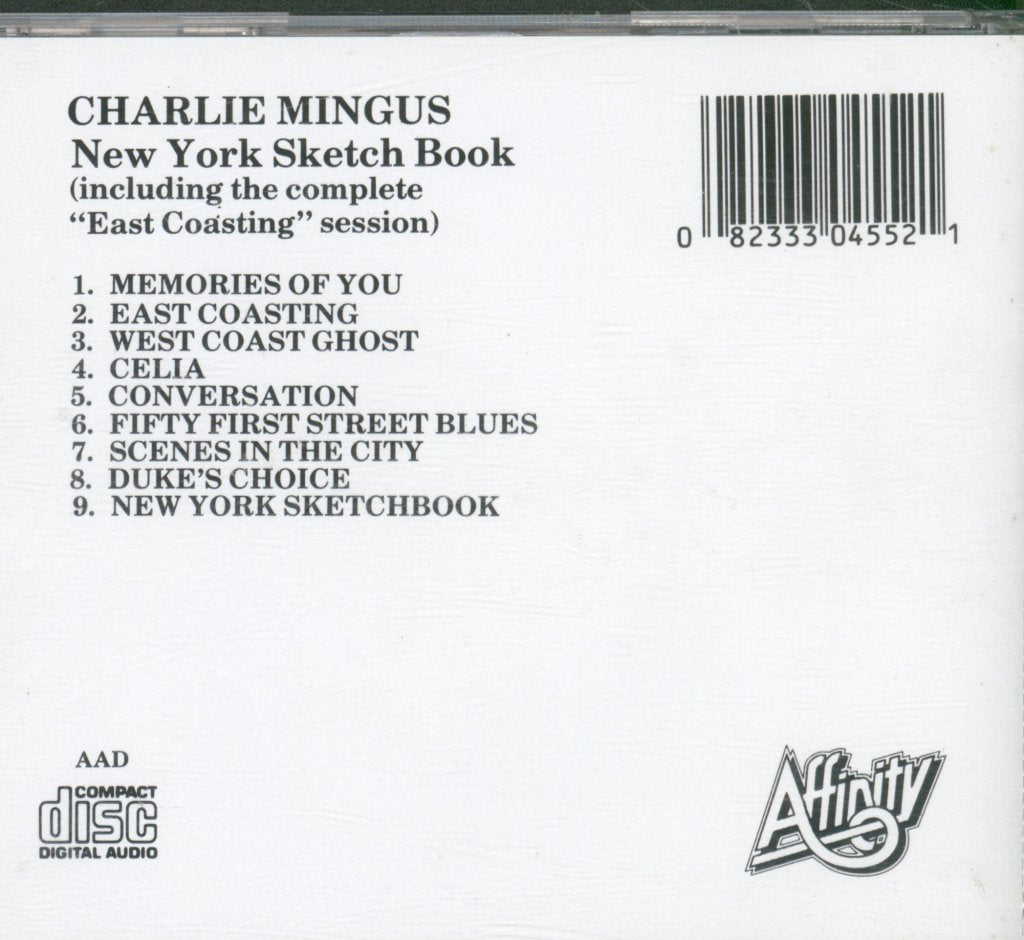 Charles Mingus - New York Sketch Book - Cd