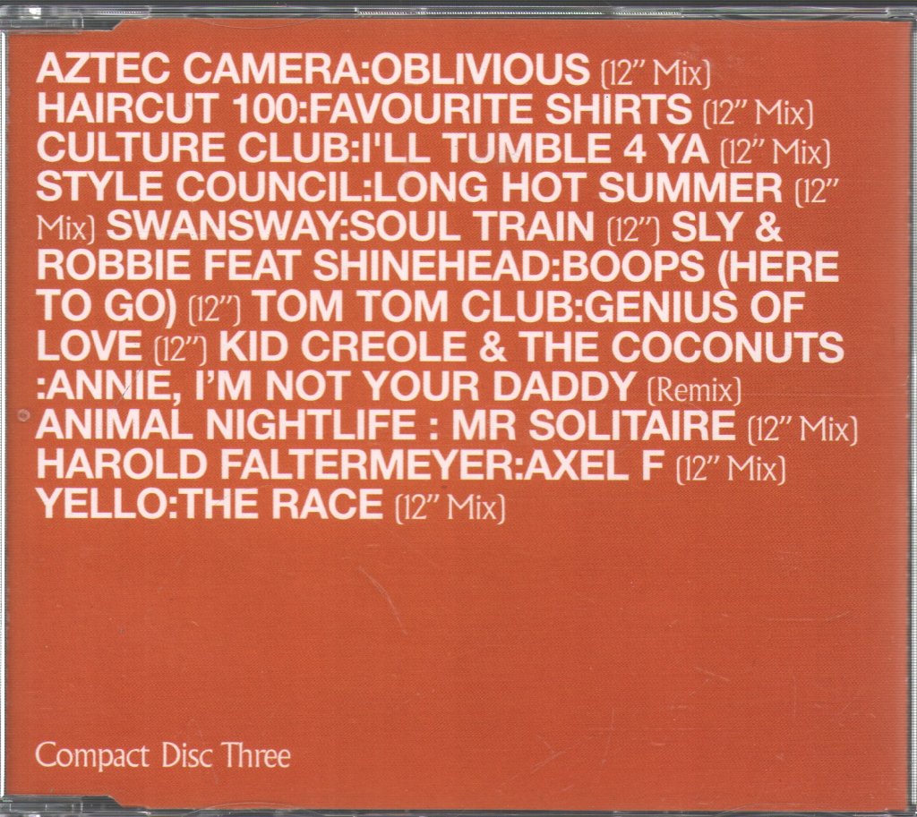 Various Artists - 12"/80s/2 - Triple Cd