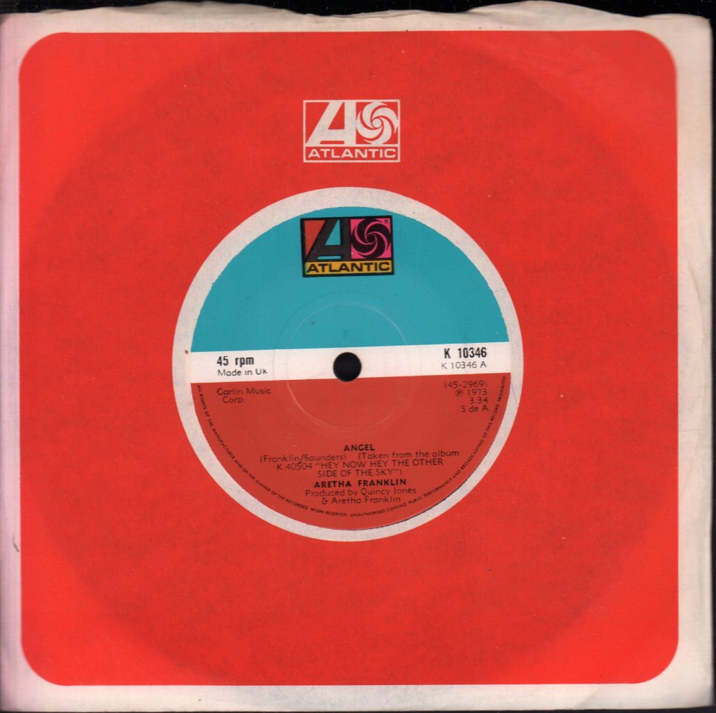Aretha Franklin - Angel - 7 Inch