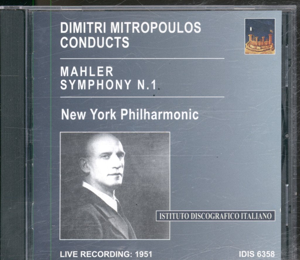 Dimitri Mitropoulos, New York Philharmonic Orchestra - Mahler - Symphony N 1 - Cd