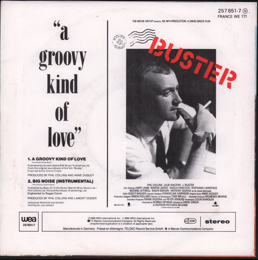 Phil Collins - A Groovy Kind Of Love - 7 Inch