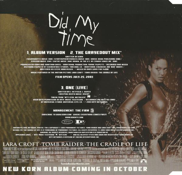 Korn - Did My Time - Cd