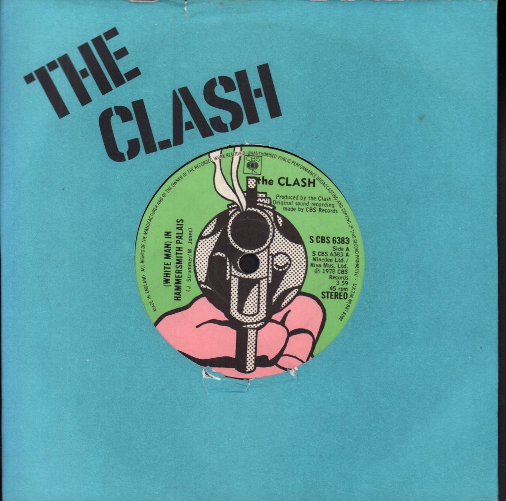 Clash - White Man In Hammersmith Palais - 7 Inch
