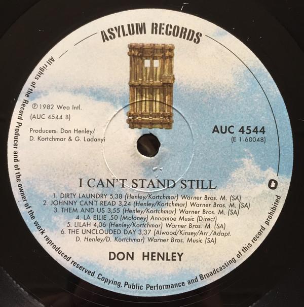 Don Henley - I Can't Stand Still - Lp