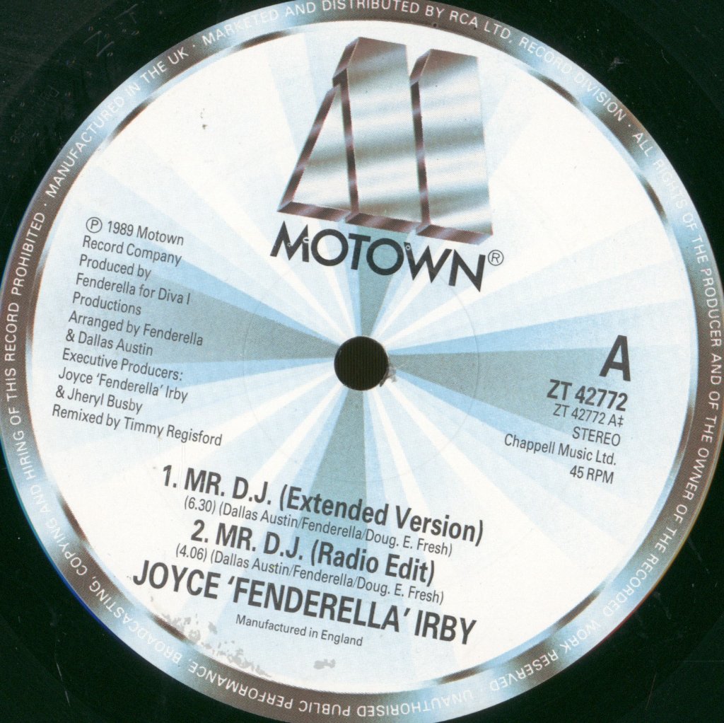 Joyce Fenderella Irby - Mr. D.J. - 12 Inch