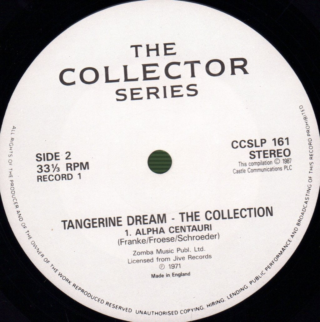 Tangerine Dream - Collection - Double Lp