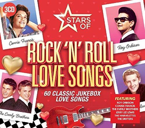 Various Artists - Stars of Rock N Roll Love Songs - Triple Cd