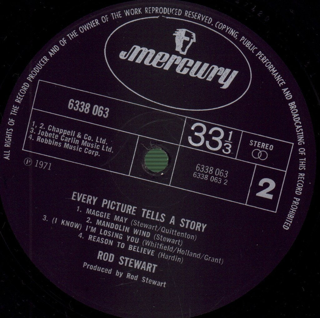 Rod Stewart - Every Picture Tells A Story - Lp