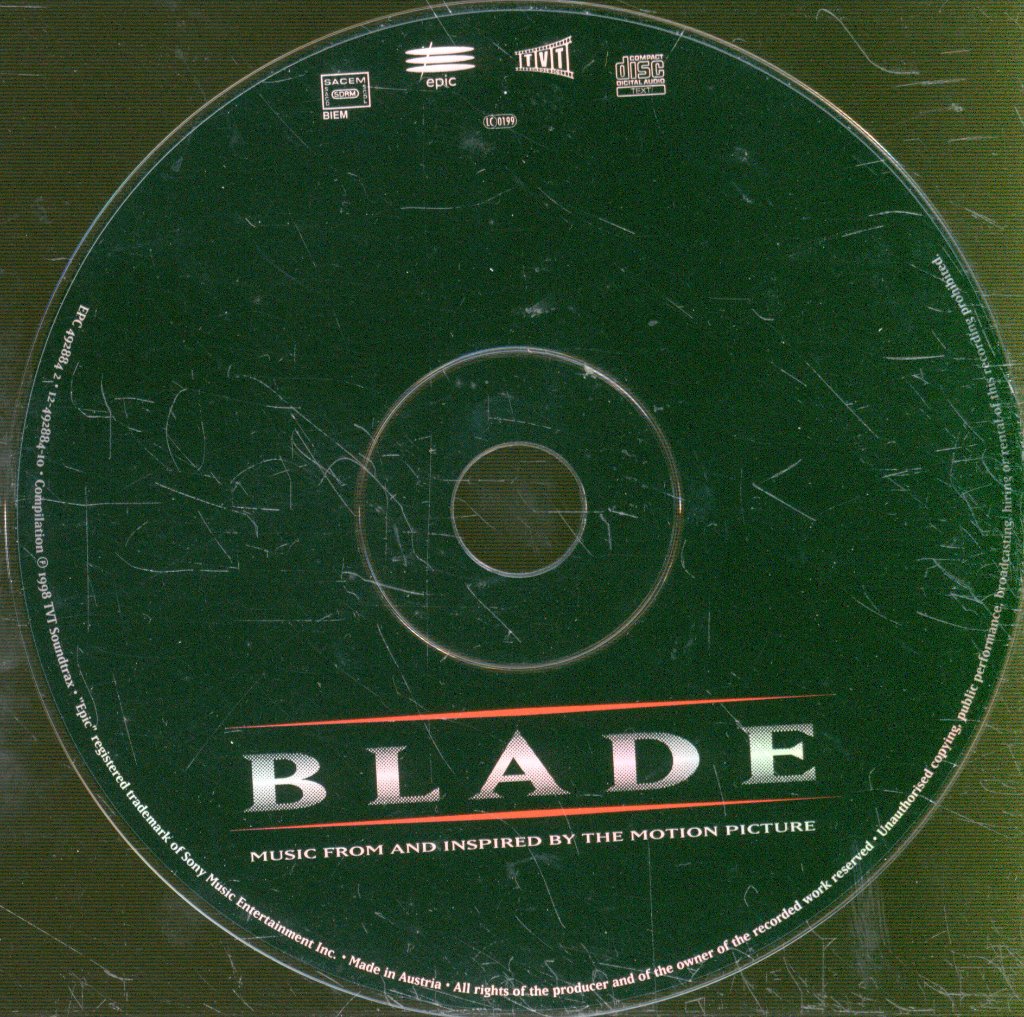 Various Artists - Blade (Music From And Inspired By The Motion Picture) - Cd