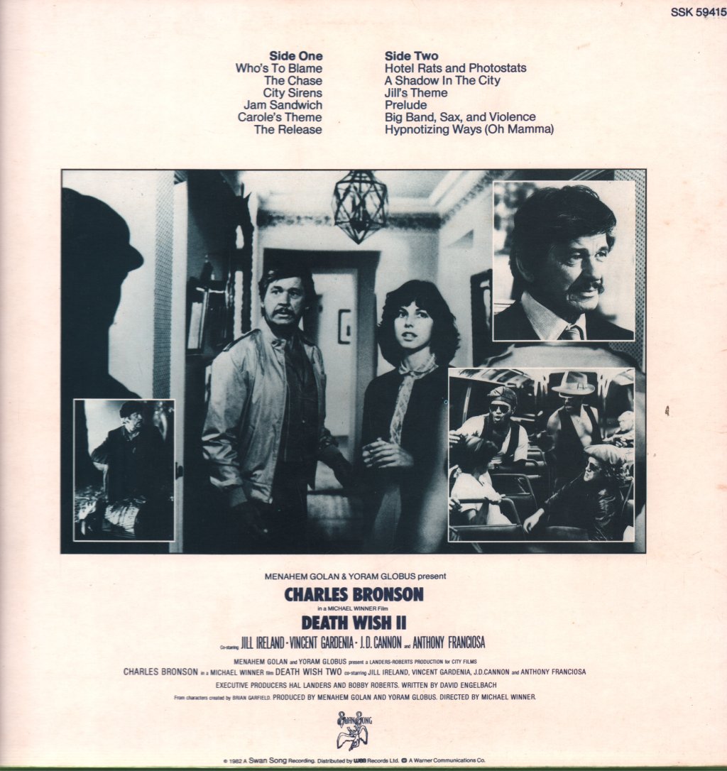 Jimmy Page - Death Wish II (The Original Soundtrack) - Lp