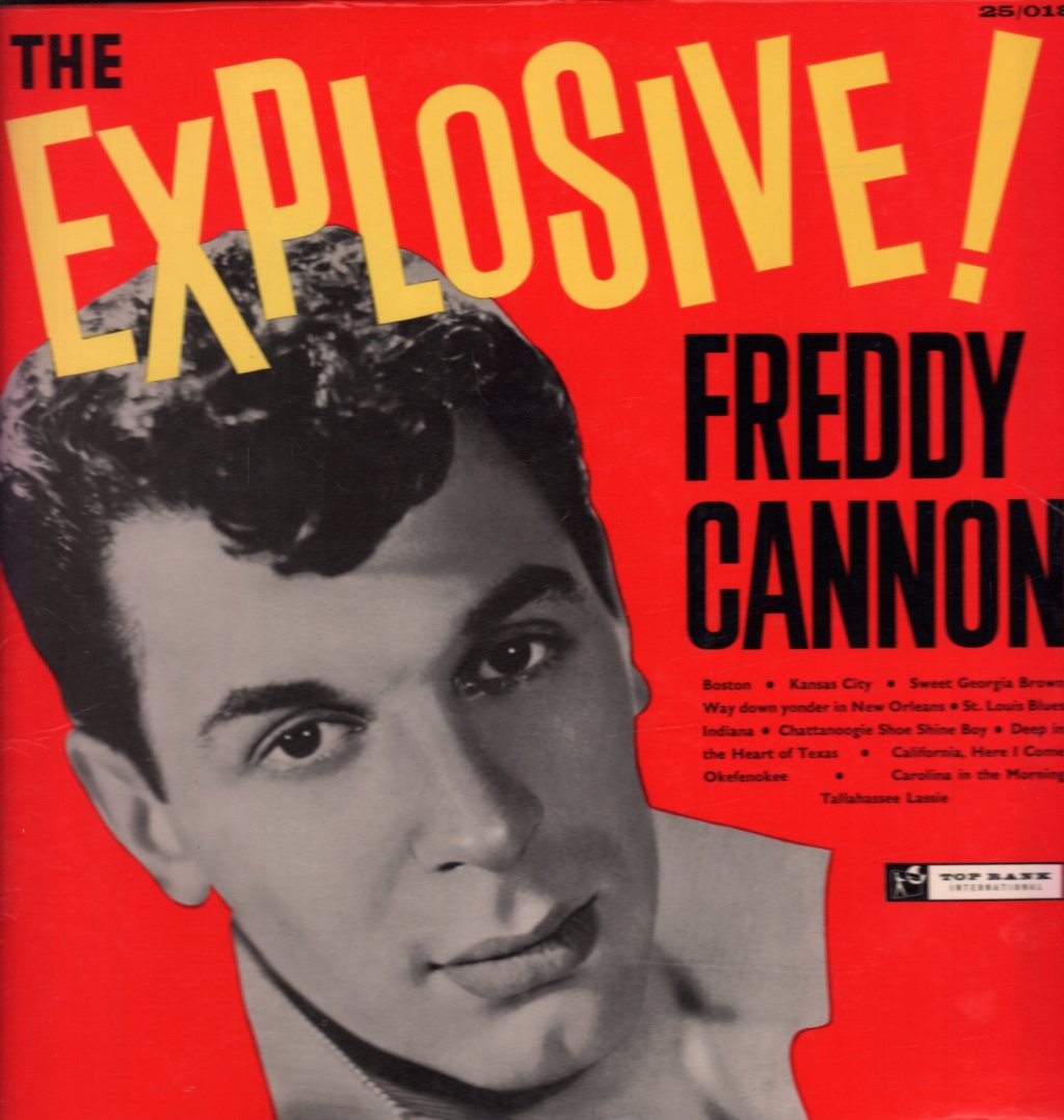 Freddy Cannon - Explosive Freddy Cannon - Lp