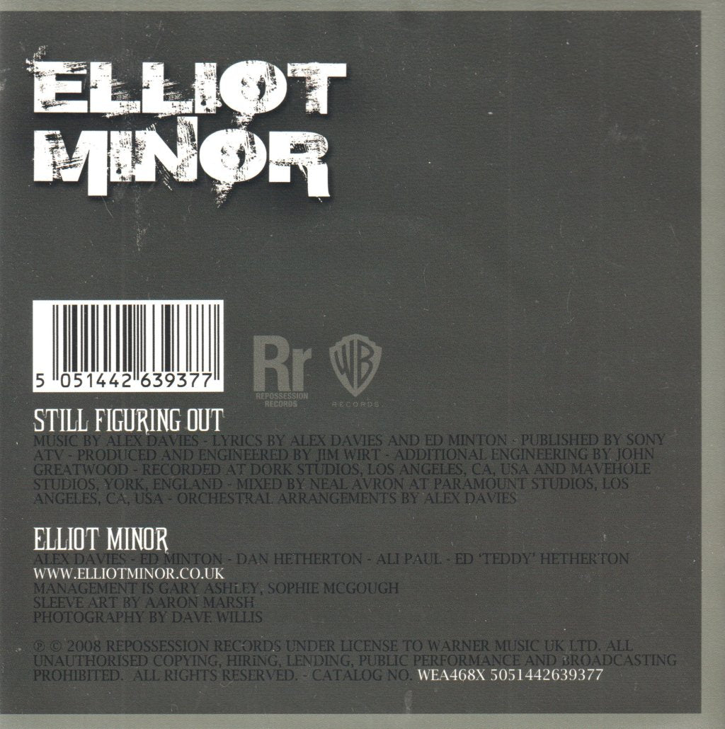 Elliot Minor - Still Figuring Out - 7 Inch