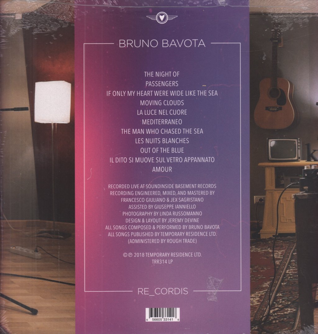 Bruno Bavota - RE_CORDIS - Lp