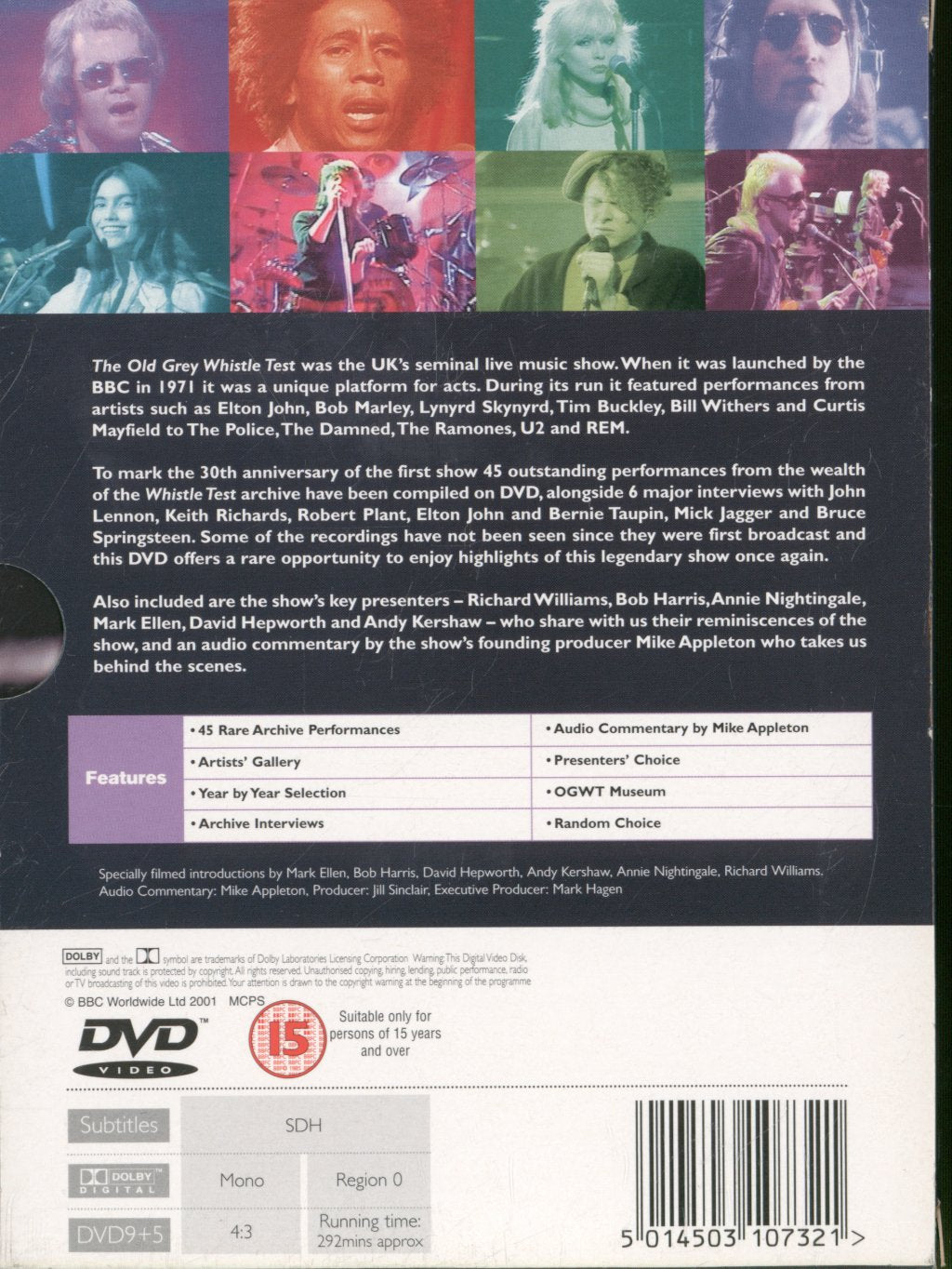 Various Artists - Old Grey Whistle Test - Double Dvd