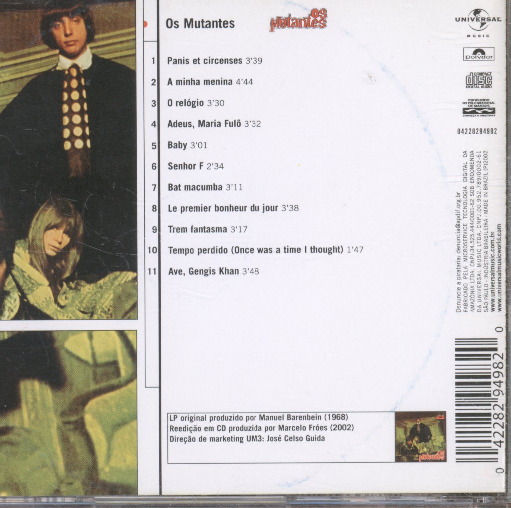 Os Mutantes - Os Mutantes - Cd
