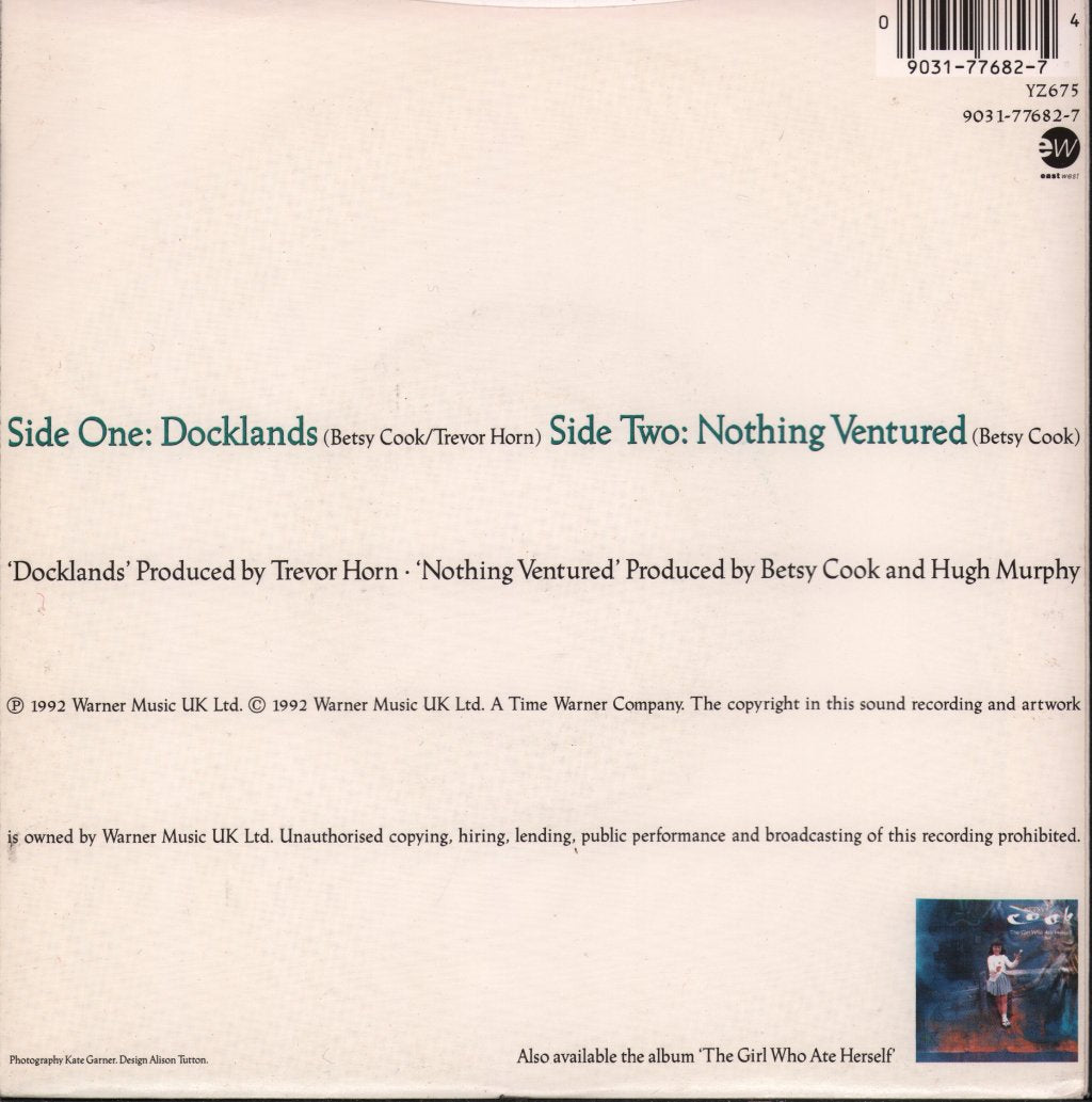 Betsy Cook - Docklands - 7 Inch