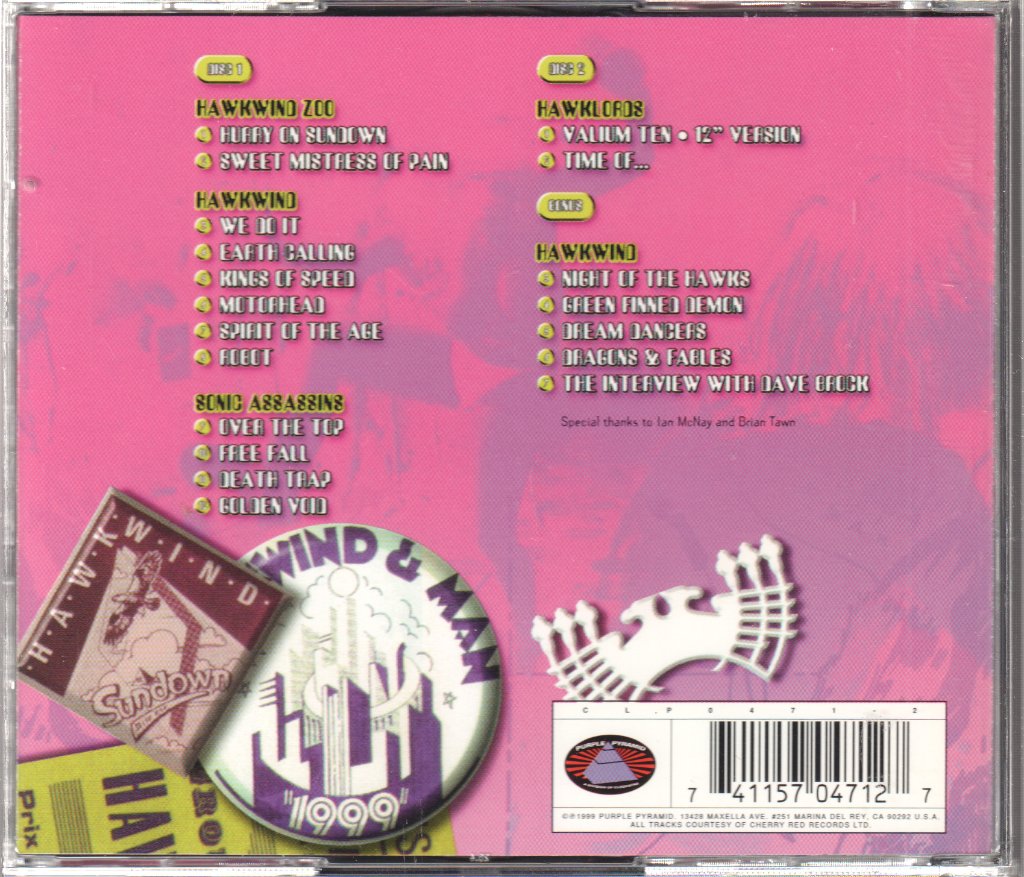 Hawkwind - Golden Void 1969-1979 - Double Cd