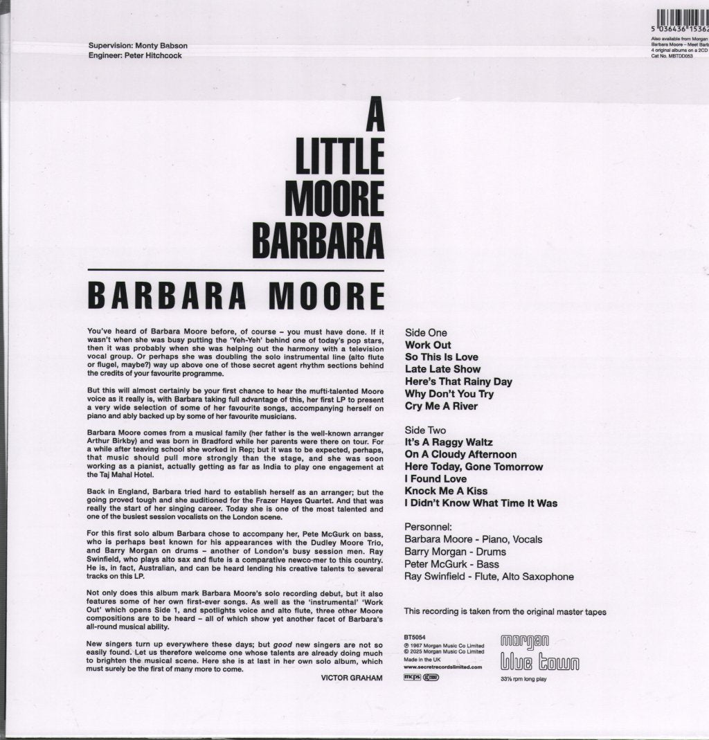 Barbara Moore - A Little Moore Barbara (RSD2025) - Lp