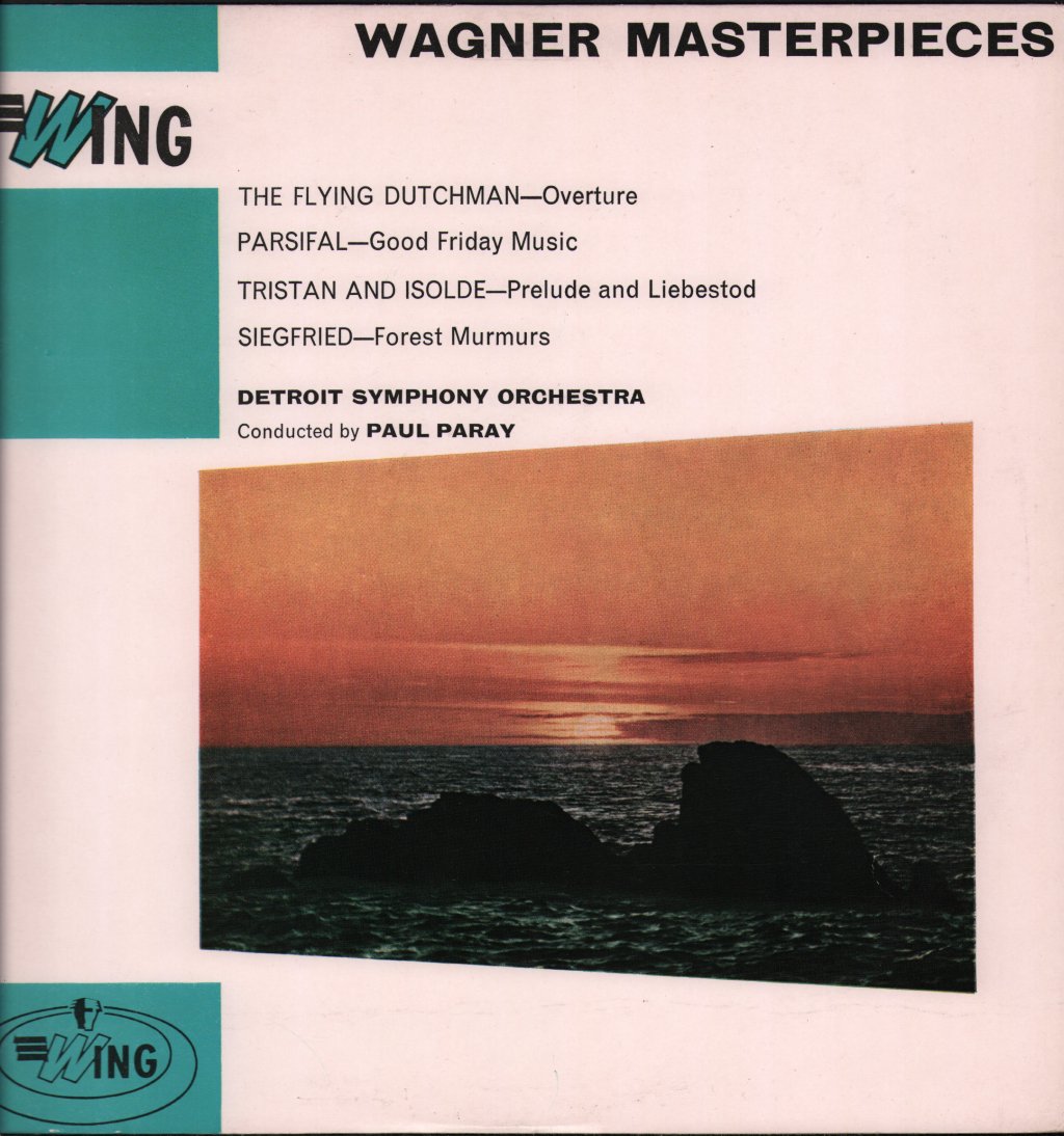 Paul Paray / Detroit Symphony Orchestra - Wagner Masterpieces - Lp