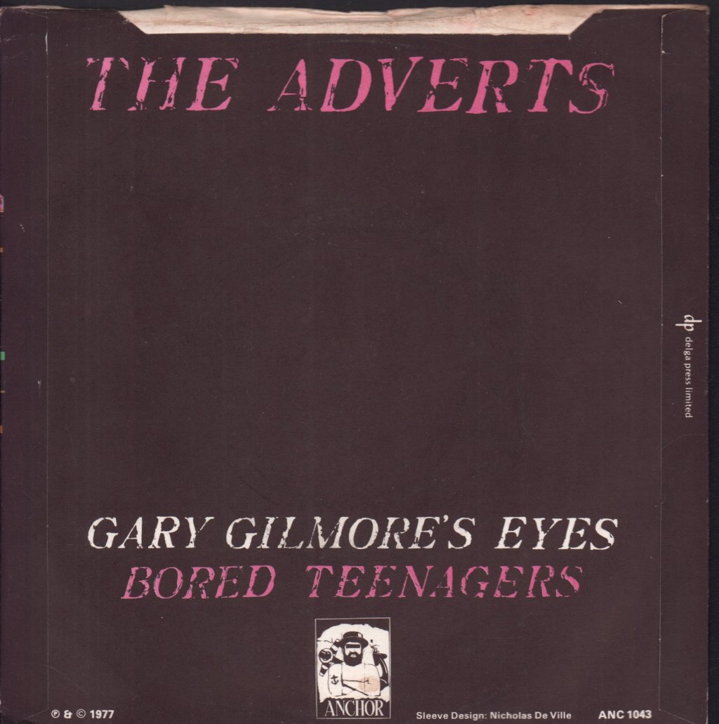 Adverts - Gary Gilmore's Eyes - 7 Inch