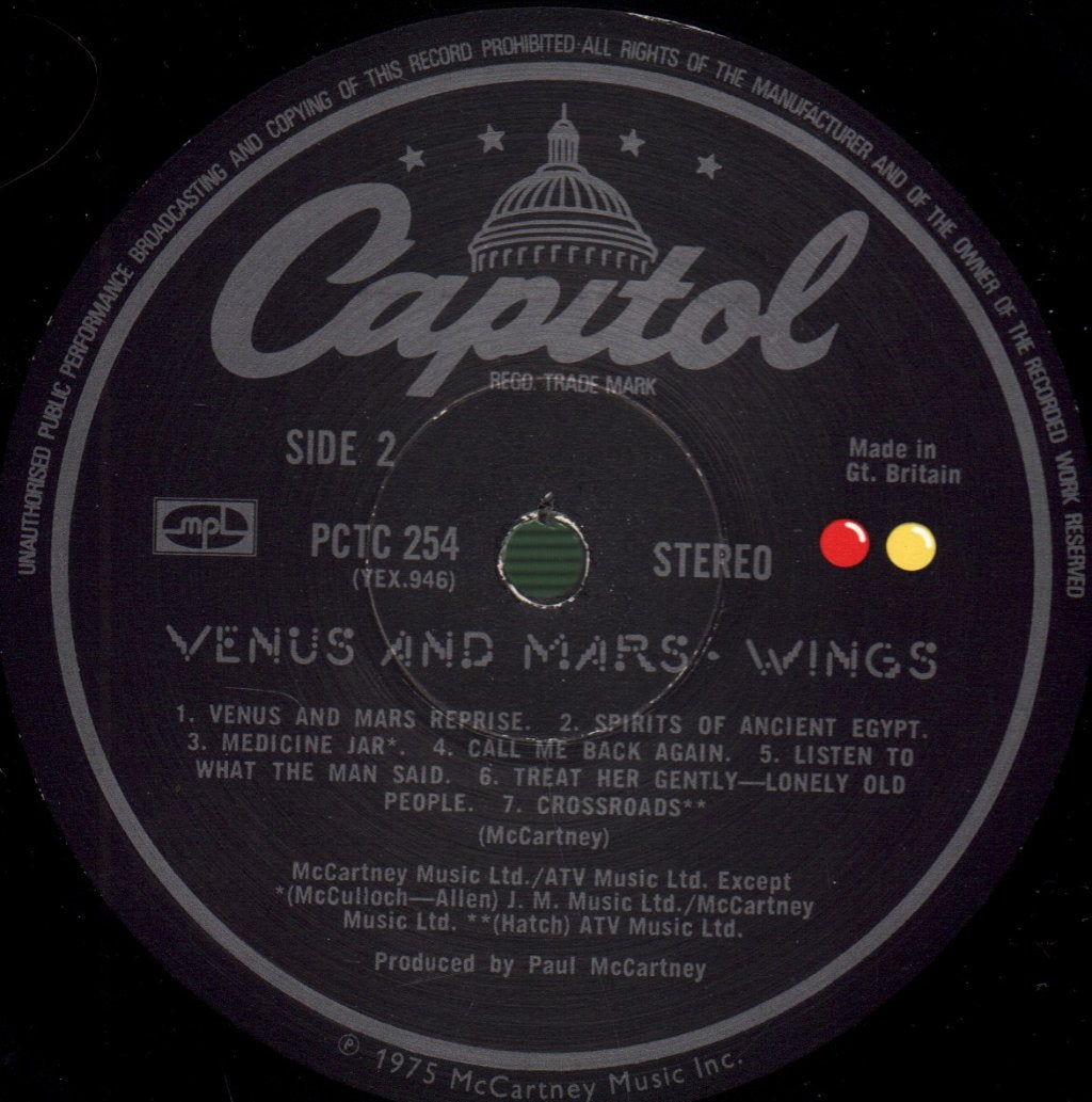 Wings - Venus And Mars - Lp