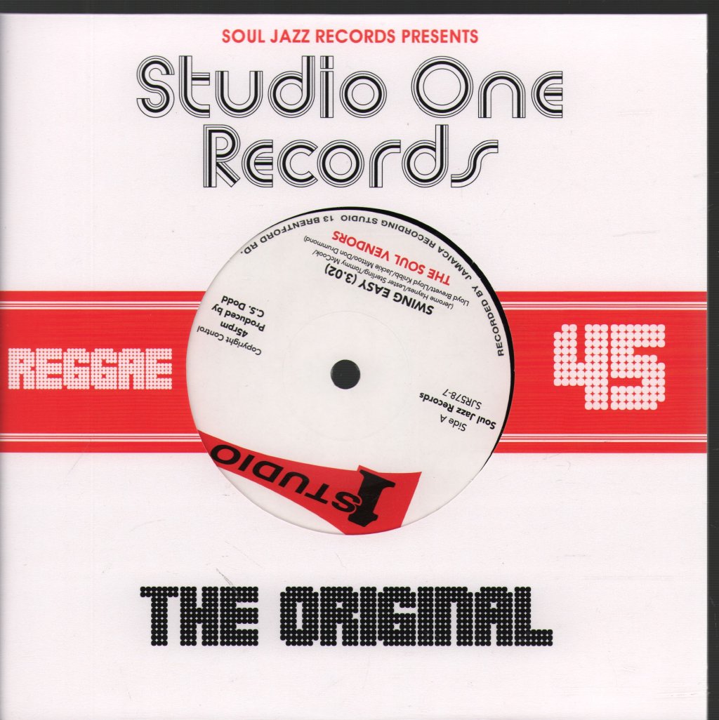 Soul Vendors - Swing Easy - 7 Inch