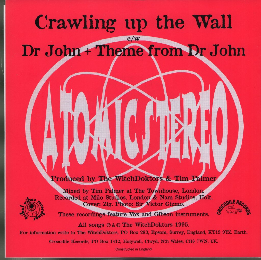 Witchdoktors - Crawling Up The Wall - 7 Inch