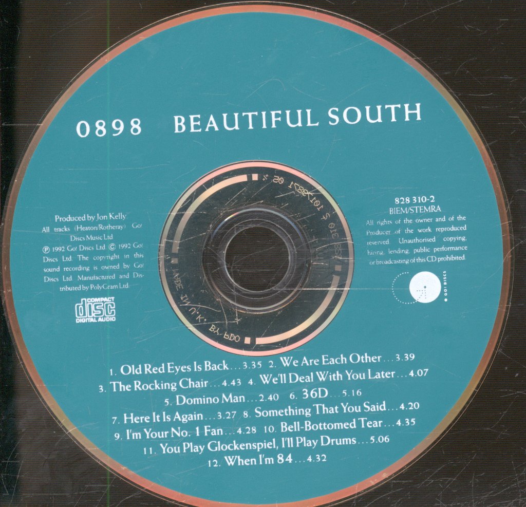 Beautiful South - 0898 Beautiful South - Cd