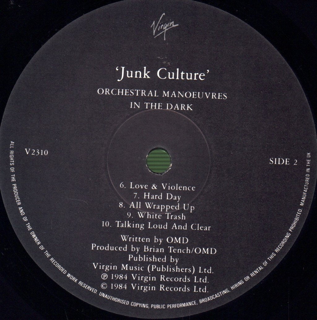 Orchestral Manoeuvres In The Dark - Junk Culture - Lp
