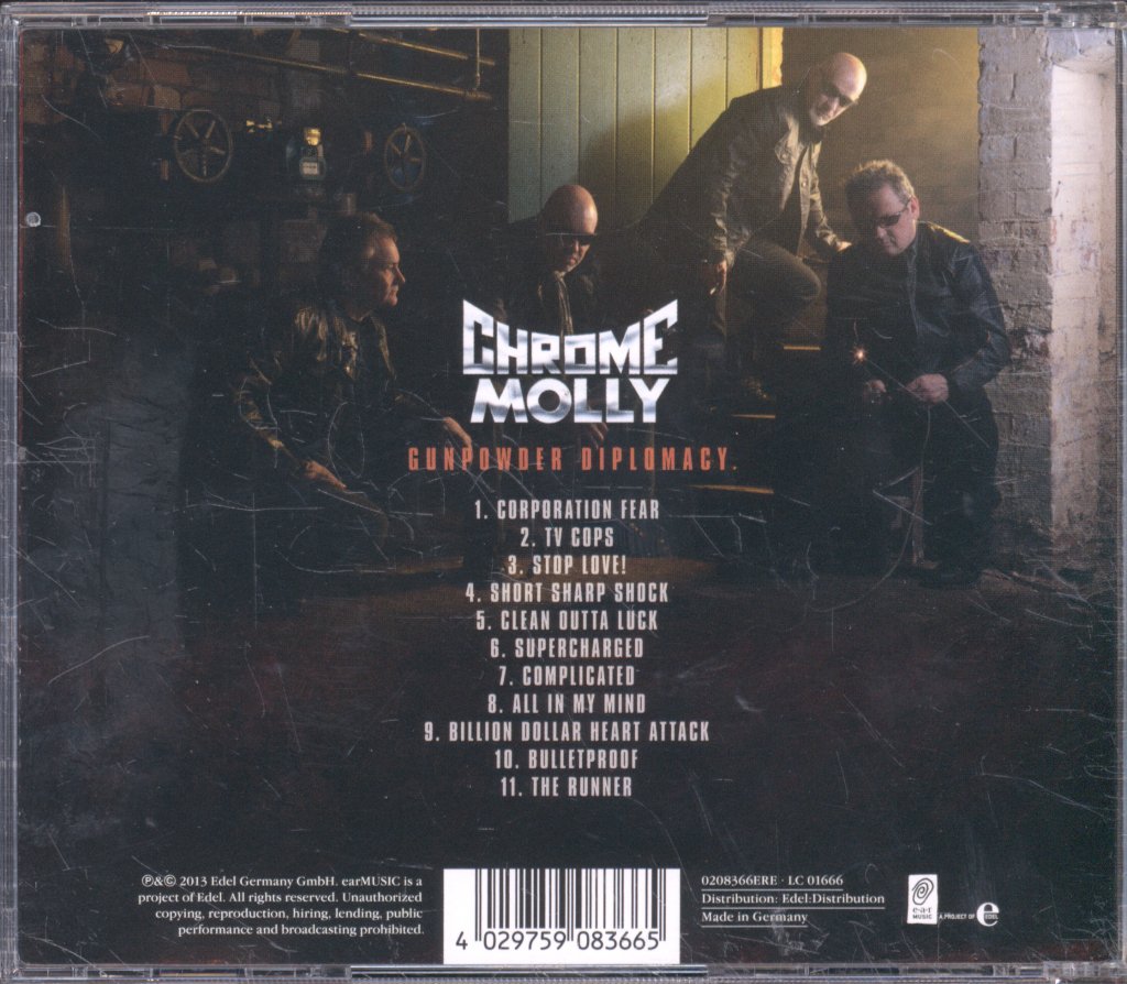Chrome Molly - Gunpowder Diplomacy - Cd