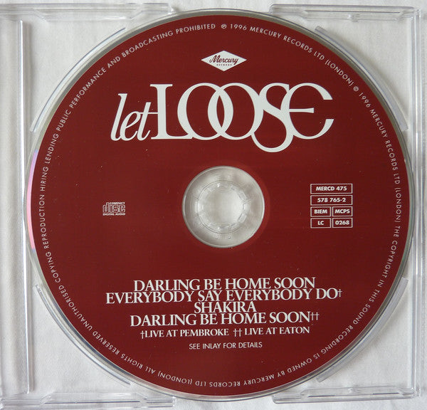 Let Loose - Darling Be Home Soon - Cd