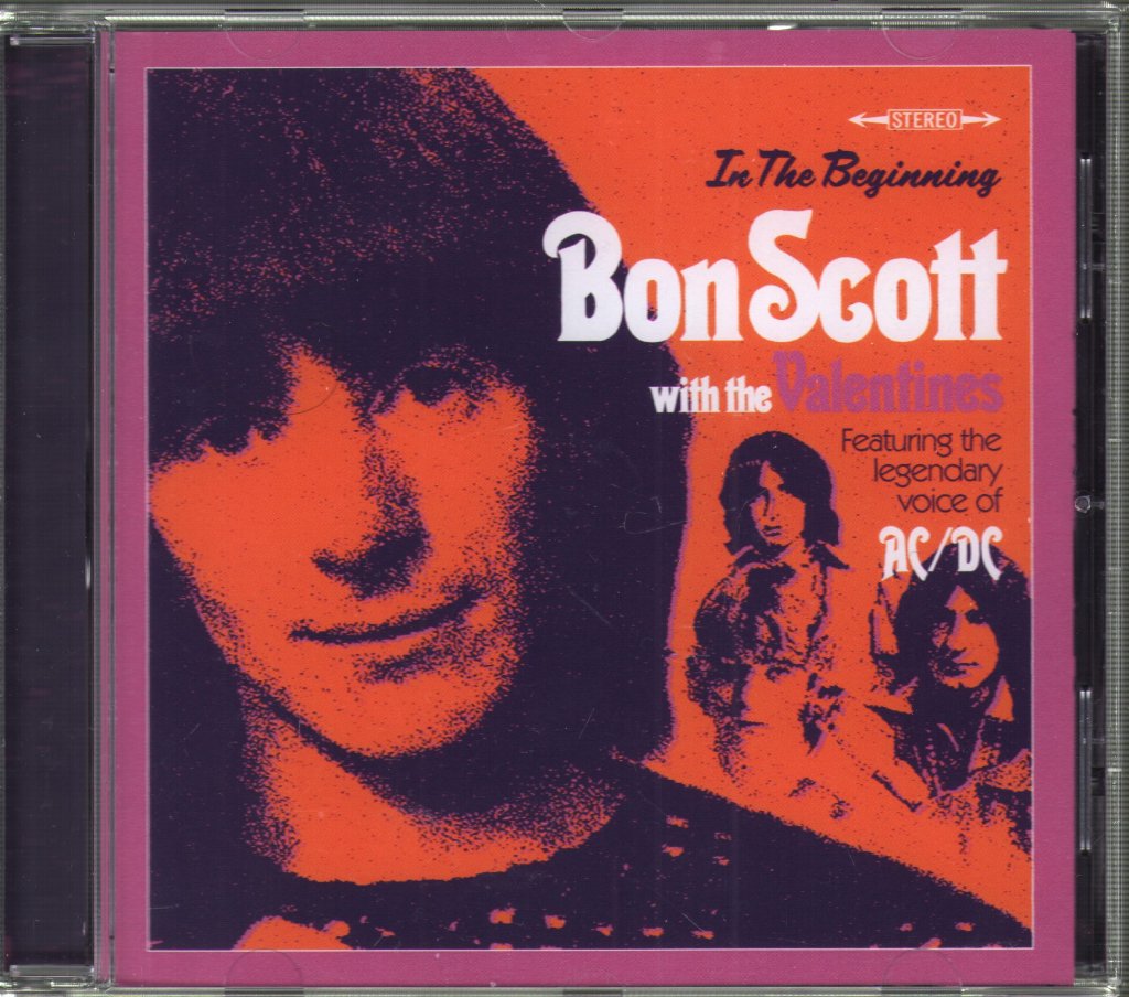 Bon Scott With The Valentines - In The Beginning - Cd