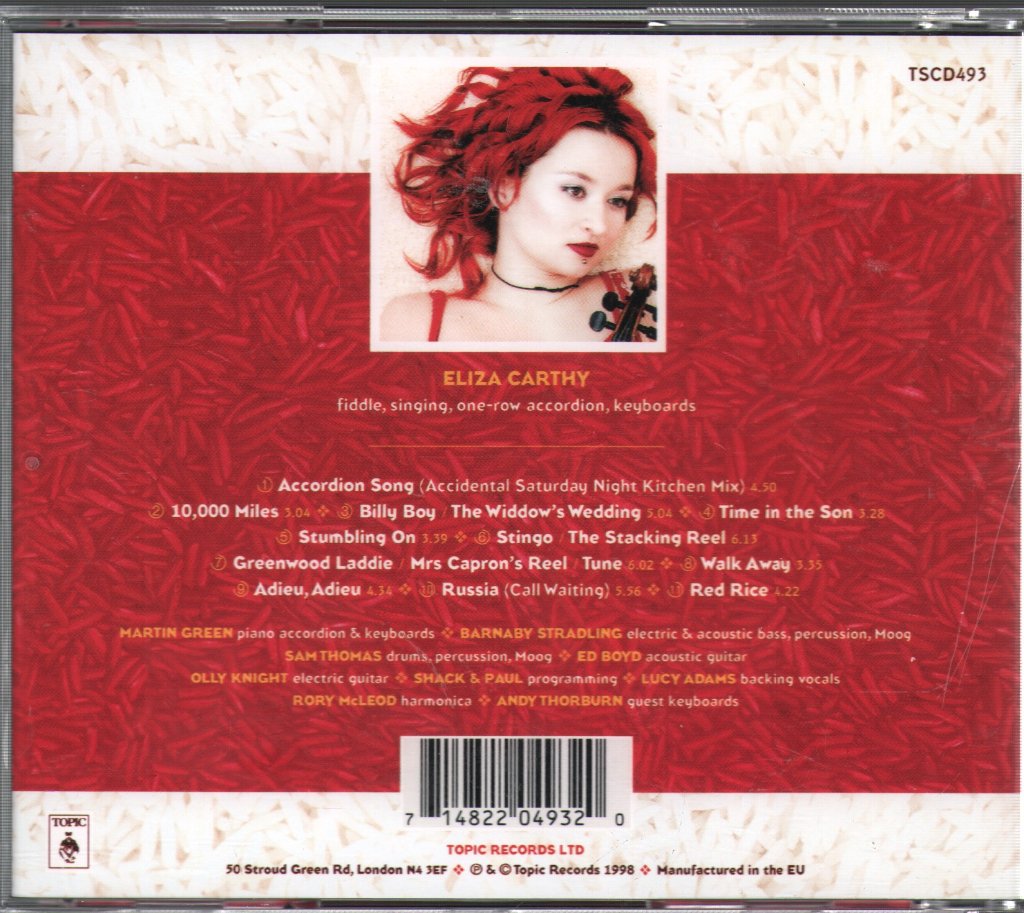 Eliza Carthy - Red - Cd