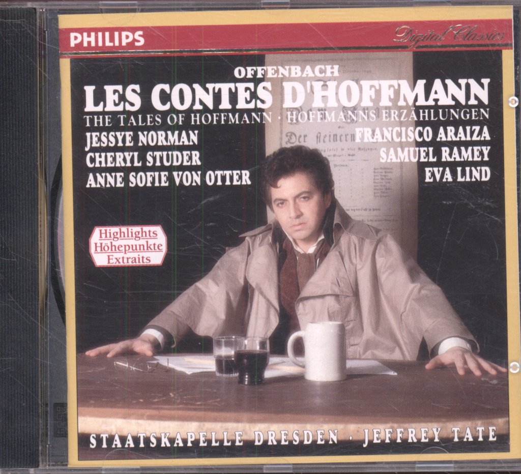Staatskapelle Dresden, Jeffrey Tate, Jessye Norman - Offenbach - Les Contes D'Hoffmann - Highlights - Cd
