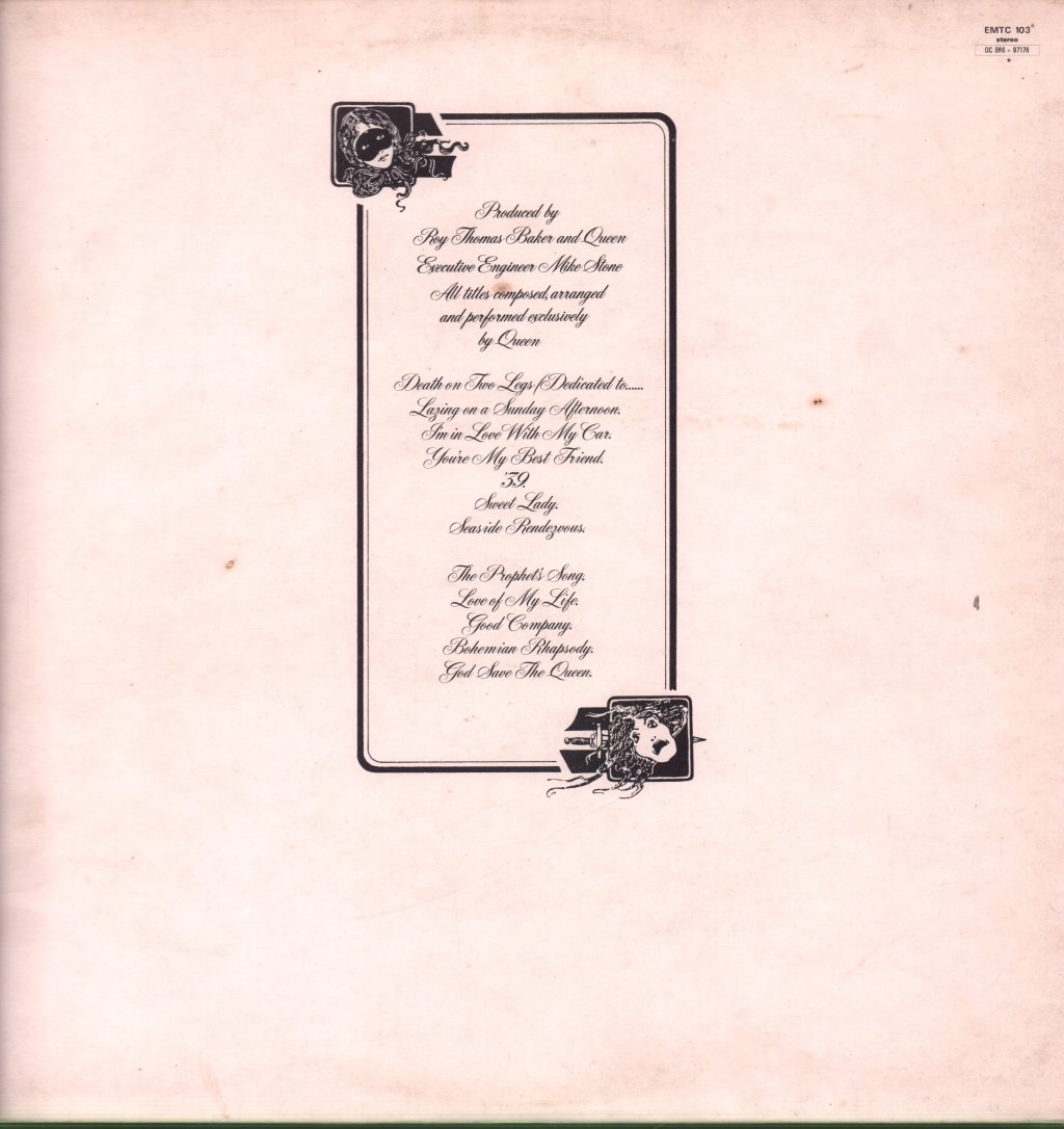 Queen - A Night At The Opera - Lp