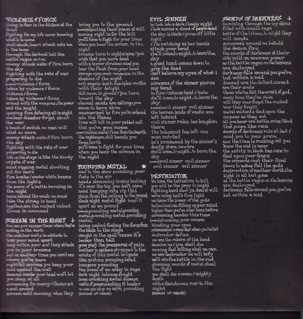 Exciter - Violence And Force - Lp
