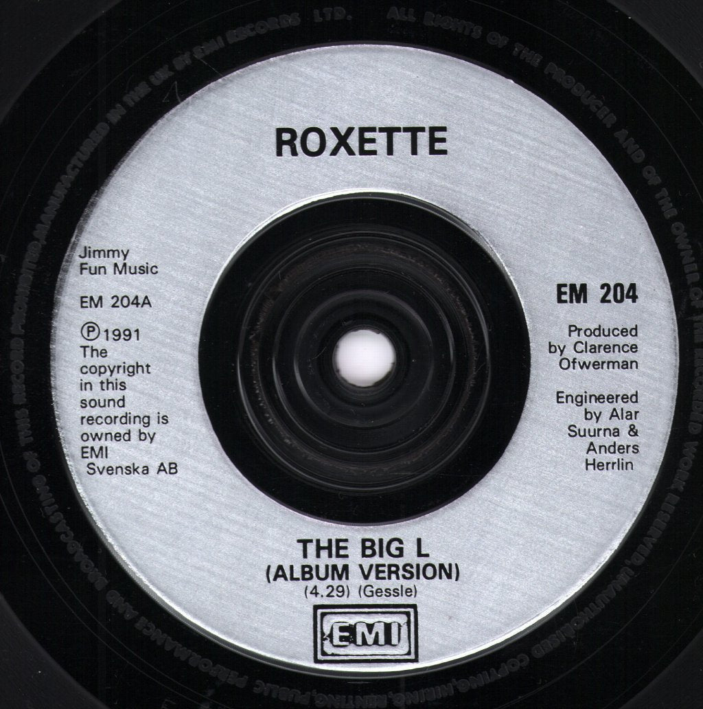 Roxette - Big L - 7 Inch