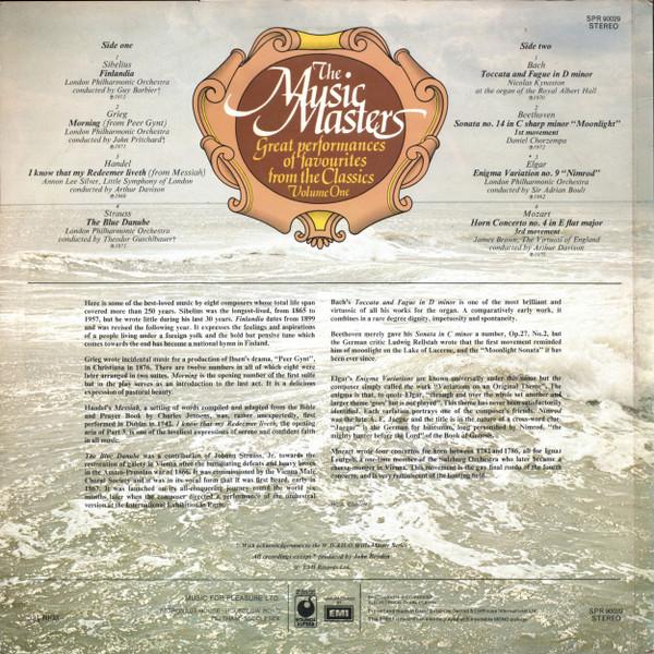 Various Artists - Music Masters Volume One - Lp