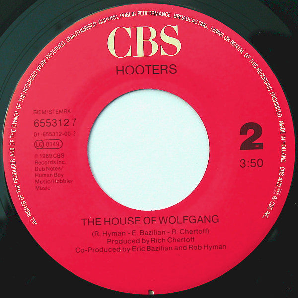 Hooters (Us Group) - Brother, Don't You Walk Away - 7 Inch