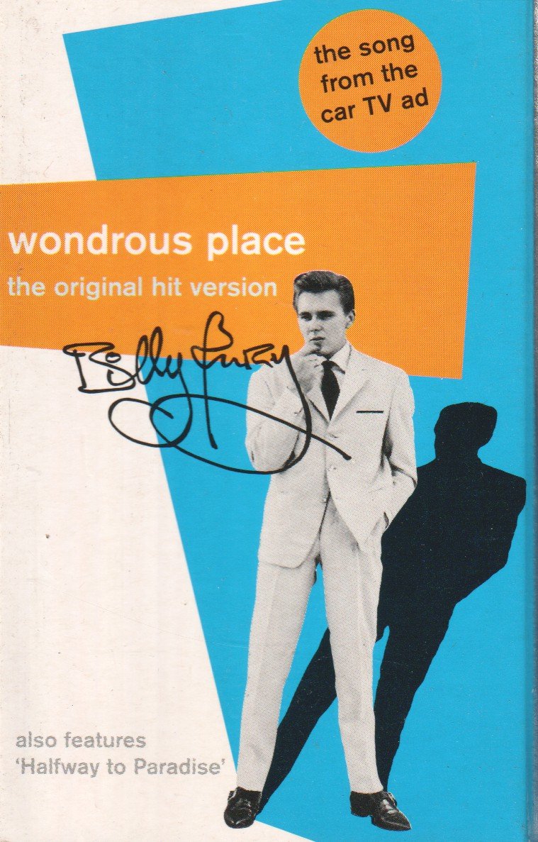 Billy Fury - Wondrous Place - Cassette