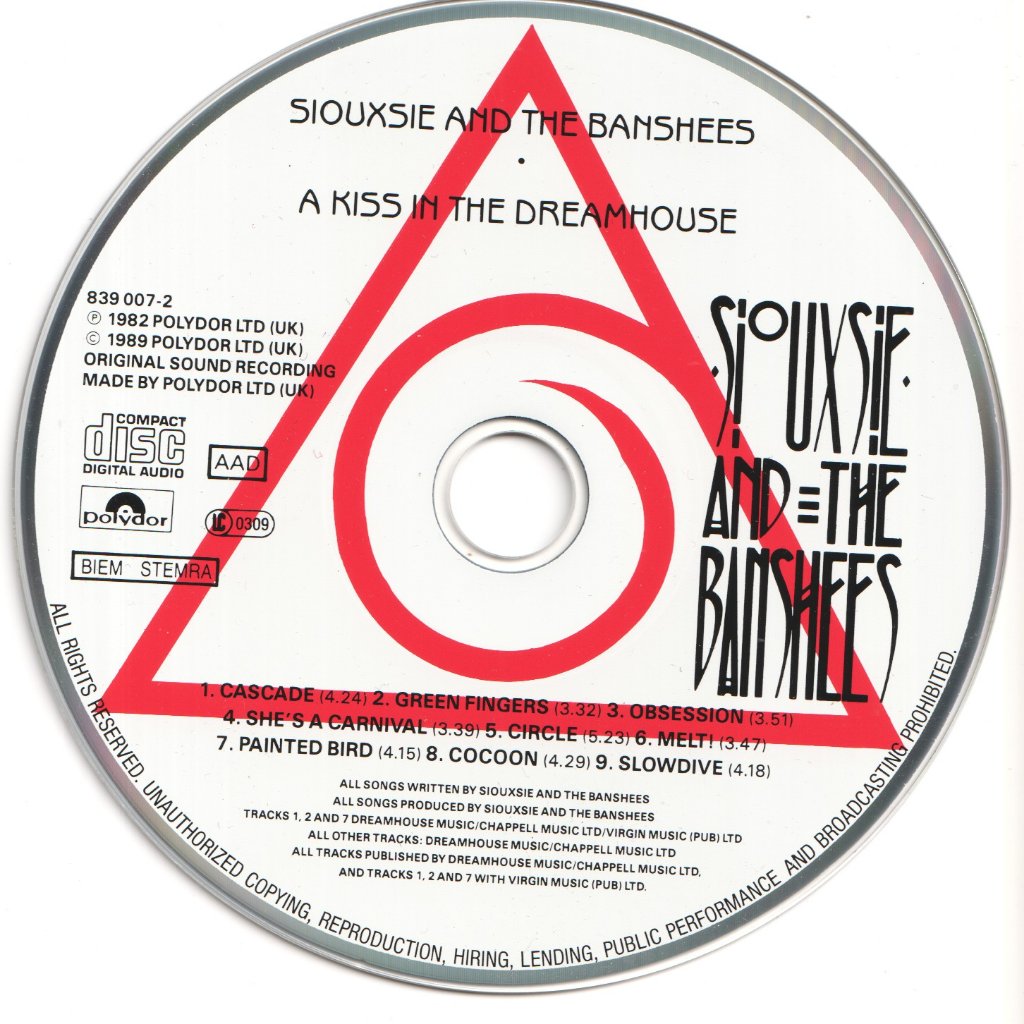 Siouxsie & The Banshees - A Kiss In The Dreamhouse - Cd