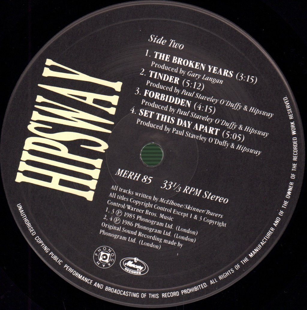 Hipsway - Hipsway - Lp