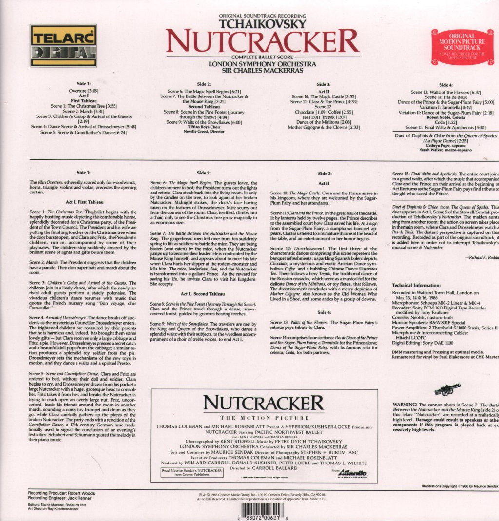 Pyotr Ilyich Tchaikovsky - Nutcracker - Double Lp