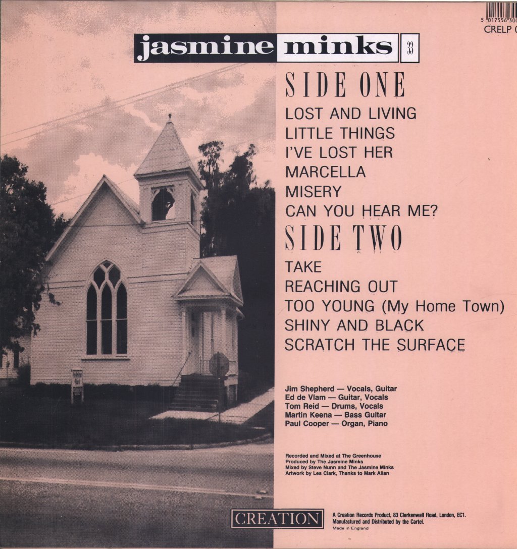 Jasmine Minks - Scratch The Surface - Lp