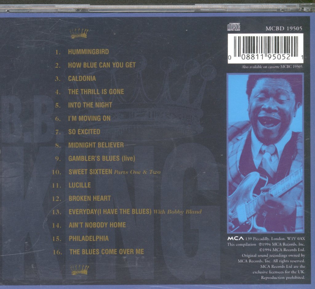 B.B. King - Very Best Of B. B. King - Cd