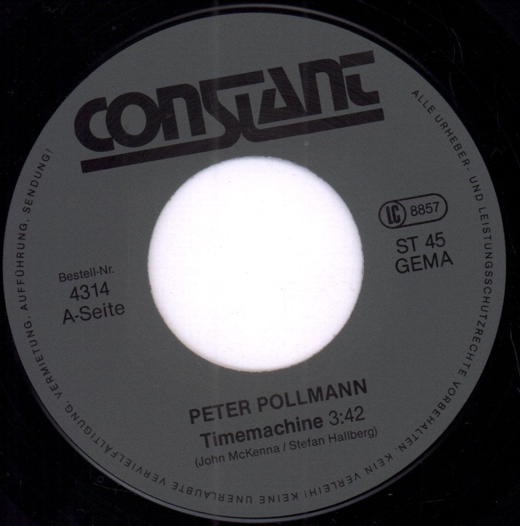 michael Chambosse And Friends Featuring Peter Pollmann - Timemachine - 7 Inch