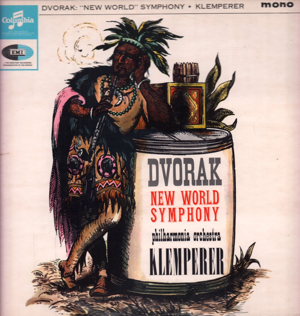 Otto Klemperer And Philharmonia Orchestra - Dvorak New World Symphony - Lp